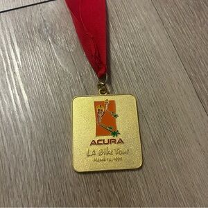 1999 Acura LA Bike Tour Finisher's Medal